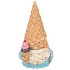 Jim Shore Heartwood Creek Soft Serve Ice Cream Gnome Figurine 6014405