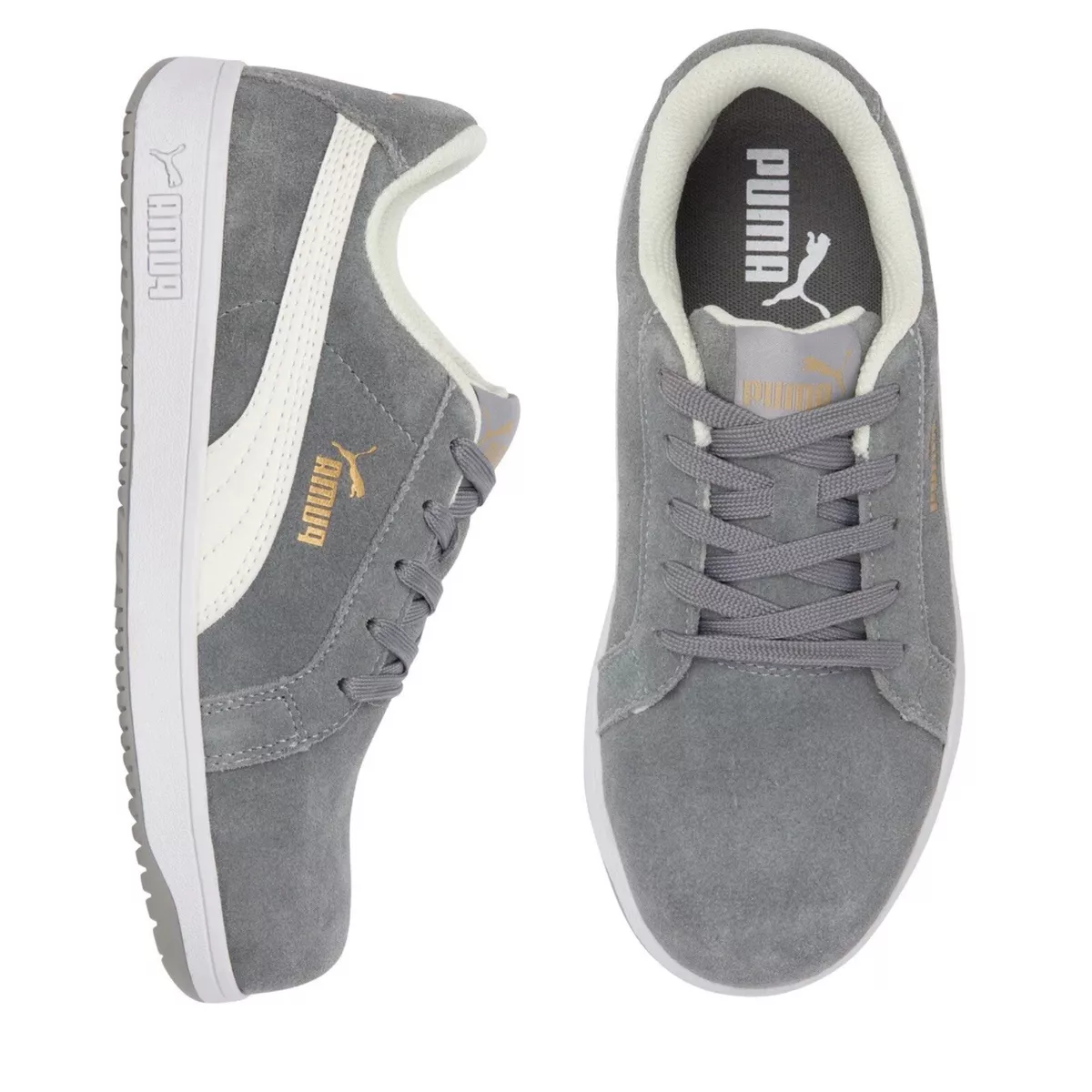 Womens grey 2025 suede 'shoes