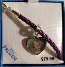 Frozen Sterling Silver Plated Brass Girls Bracelet Frozen Sisters