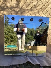 JENSEN FRAMELESS" TRI-VIEW MEDICINE CABINET