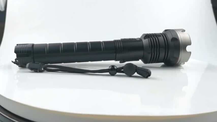 Lampe de poche,XHP90.2 A-flashlight--300000 Lm Xhp90.2 Lampe De Poche Led La Plus Puissante