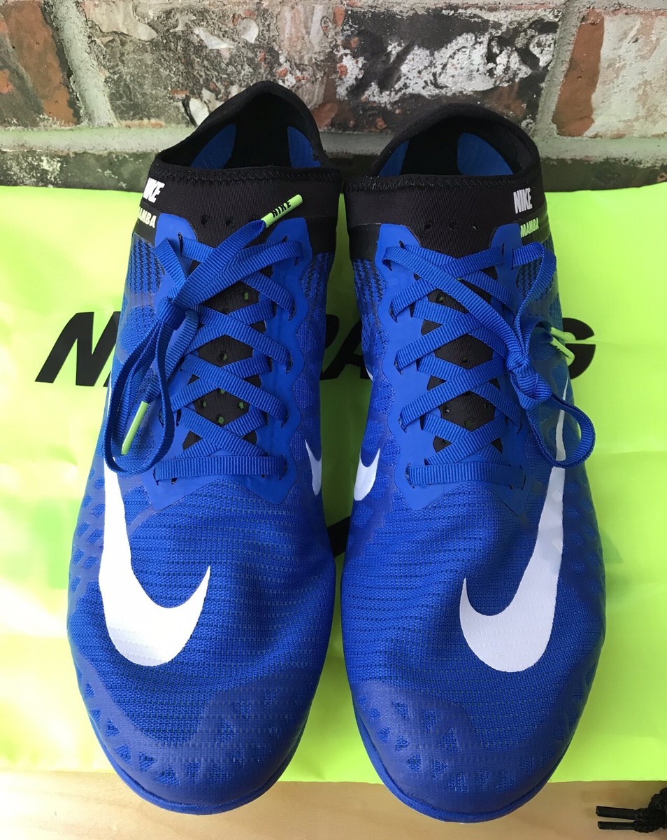 Nike Zoom Mamba 3 Track & Field With Spikes Blue Mens Size  display picture 3