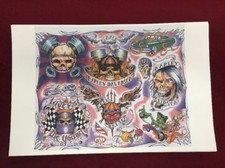TATTOO FLASH ART 11 X 17 INCHES Heavy Paper Stock