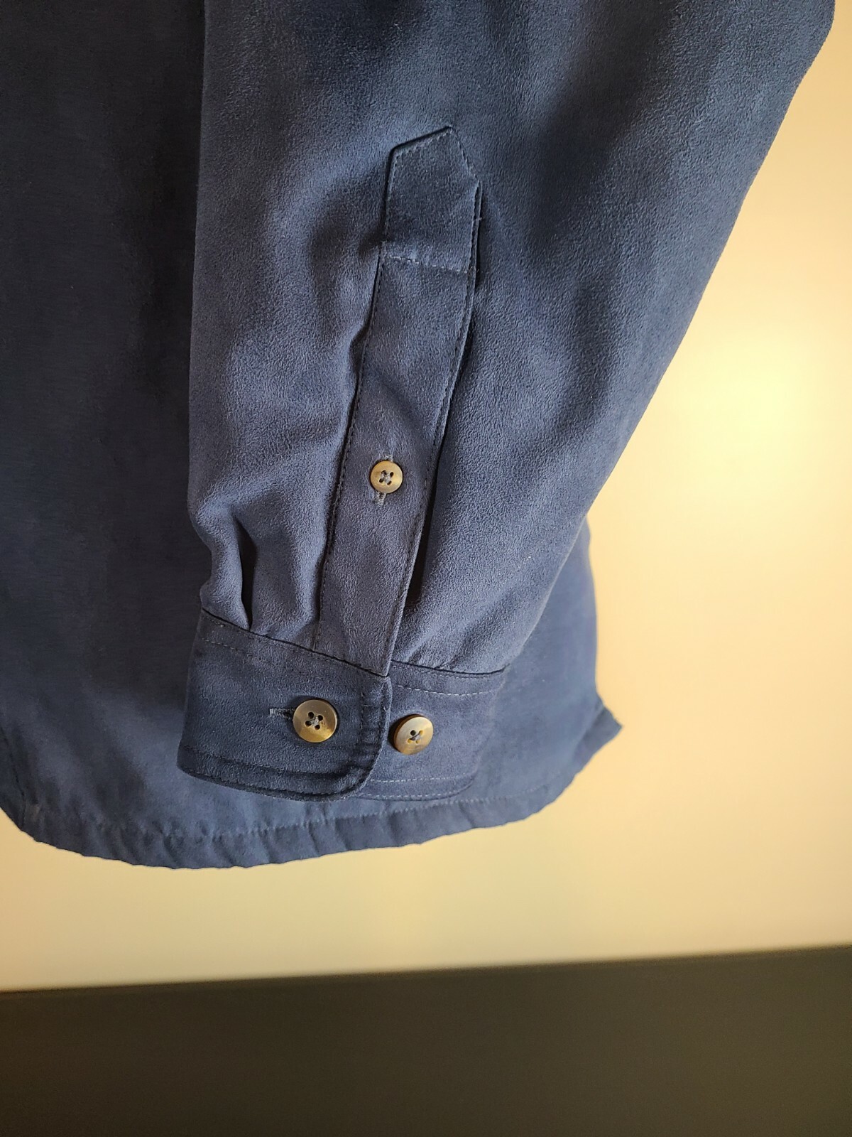 Forecast By Weatherproof Blue Polyester Lined Shi… - image 3