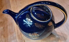 Vintage Hall Blue Air Flow Teapot Spectacular Condition