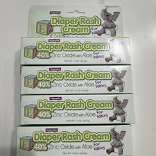 LOT OF 4 Natureplex  Diaper Rash Cream  1.5 o...