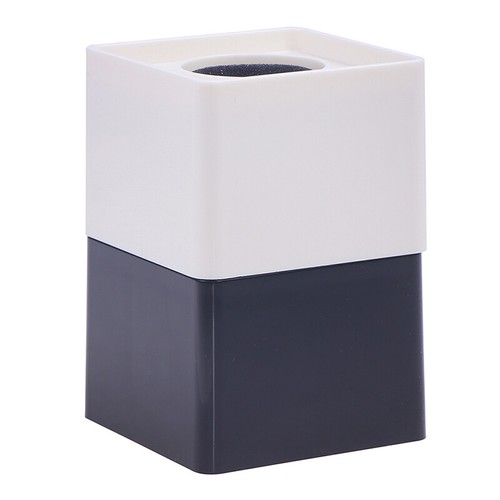 1Pc Square Microphone Flag Mic Station Cube Interview Square Box Holder Decor - Picture 9 of 14