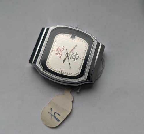 NOS Vintage Watch "POLJOT" flight, Jubilee 20 years of the "KRISTALL" Plant 1993 - Picture 7 of 8
