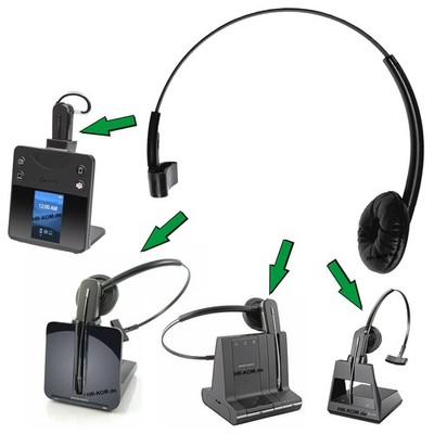 Überkopfbügel für HP Poly Headset CS540 C565 Savi 740 Savi 8240 Plantronics