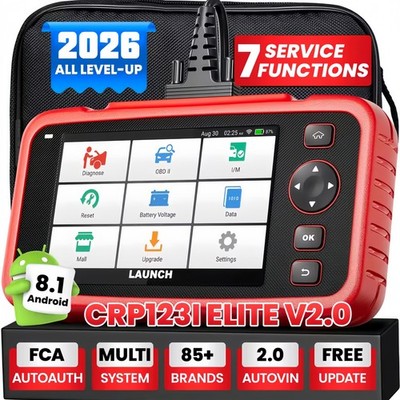 2026 LAUNCH CRP123i V2.0 PRO Profi OBD2 Diagnosegerät Auto Scanner DPF EPB SAS