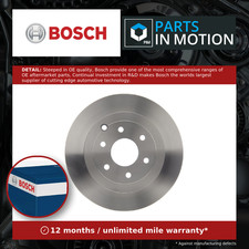 2x Brake Discs Pair Vented fits NISSAN PATHFINDER R51 2.5D Rear 05 to 14 307.7mm