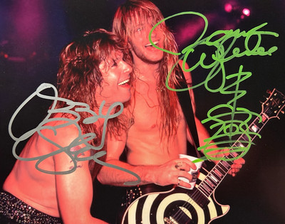 OZZY OSBOURNE & ZAKK WYLDE Signed 8x10''Authentic Original Autographs + COA