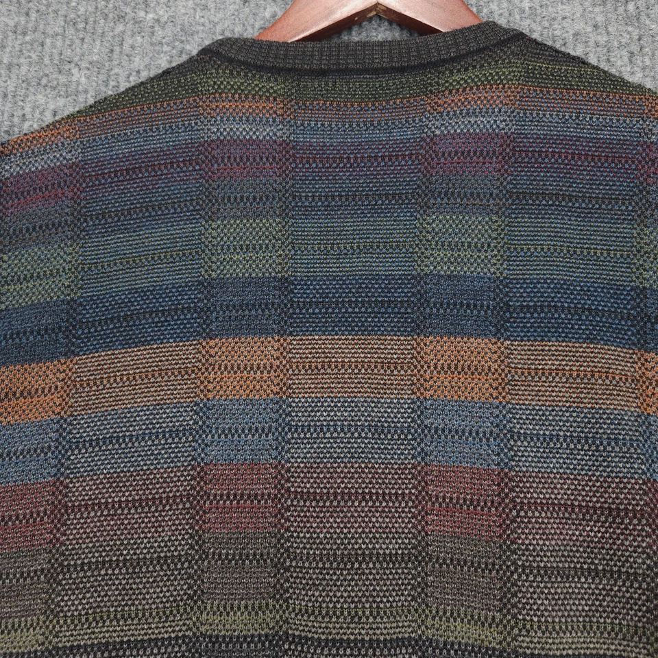 VTG St Croix Knits Sweater Mens Large Wool USA Crewneck Pullover Lightweight - Image 4 of 4