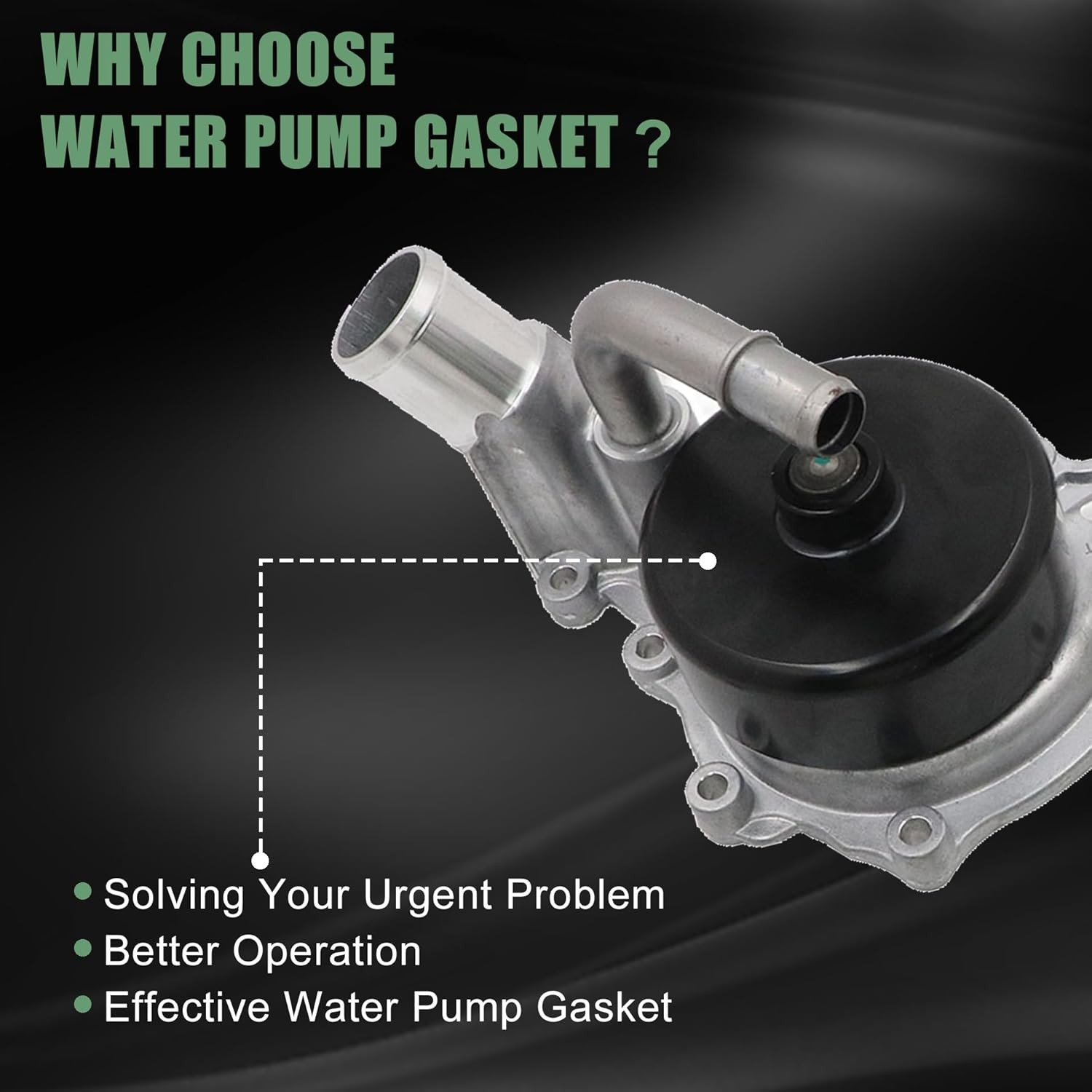 Water Pump w/ Thermostat For Maserati Ghibli Levante Quattroporte 3.0T V6 Engine