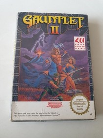 Gauntlet II 2 Nintendo NES PAL Game Boxed With The Manual.