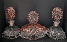 Art Deco Martinsville Pink Depression Glass V...