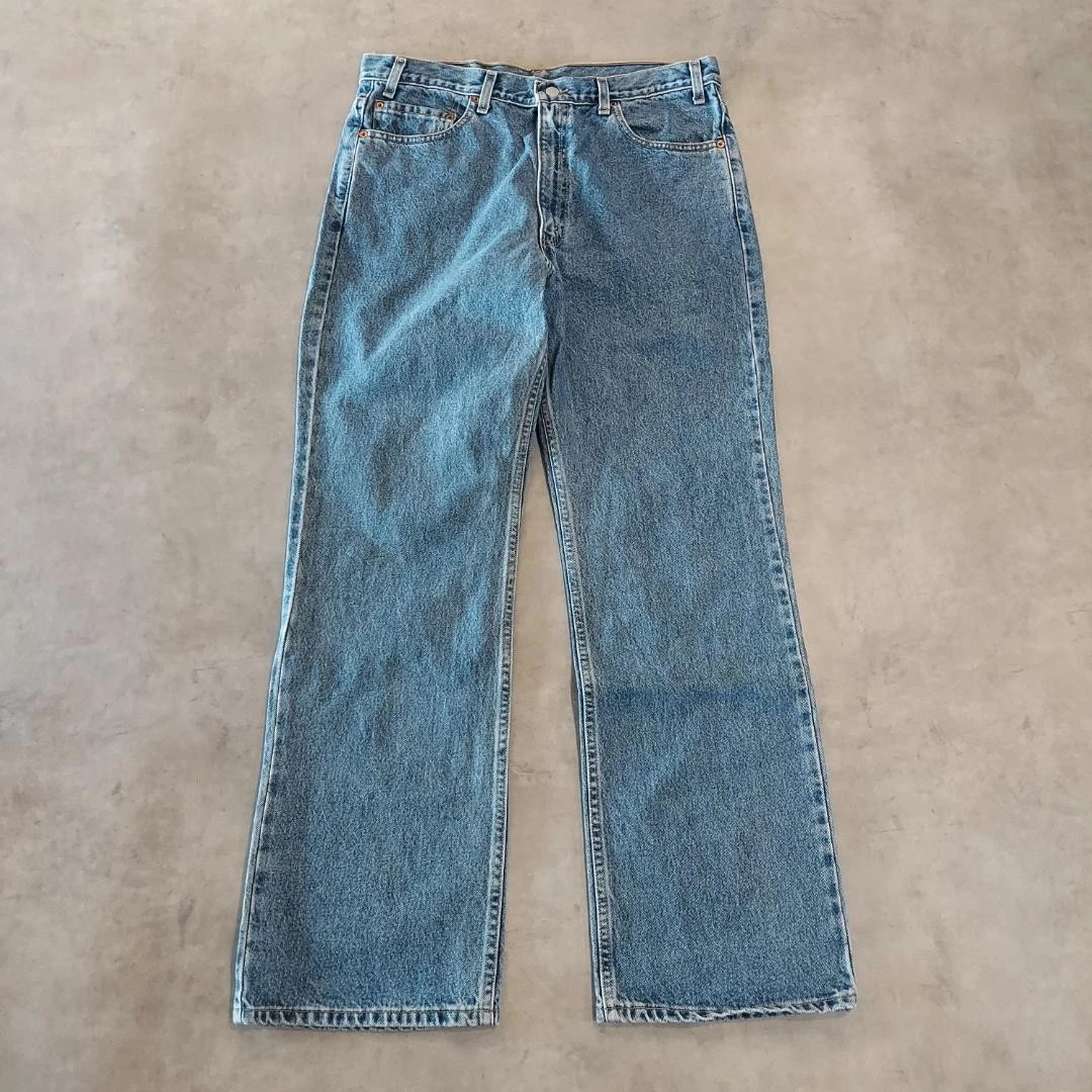 Levi's 517 W36 Flare Boots Blue Vintage 00s Y2K 21401