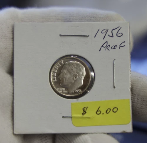 1956 US Proof Silver Roosevelt Dimes