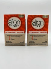 Align Probiotic Ultimate Gut Support 49 capsules Lot of 2 EXP 12 2026