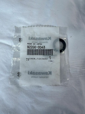 #ad #ad QTY 2 NOS Kawasaki Washer 16x26x2 Many Models 1973 2024 OEM 92200 0043 $24.99