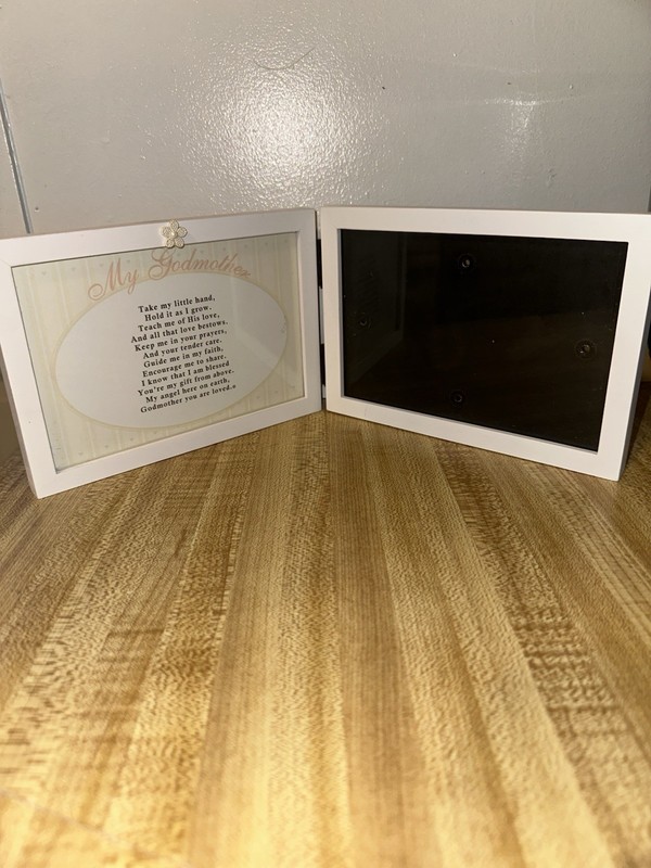 Godmother Picture Frame with Saying and Photo 4x6