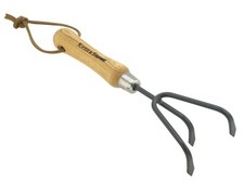 Image of Kent & Stowe 70100287 Carbon Steel Hand 3-Prong Cultivator, FSC