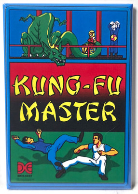 Kung-Fu Master Arcade Side Art Retro Sci-Fi 2x3 MAGNET FREE SHIPPING Retro NES