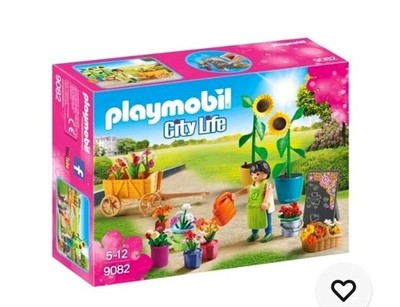 PLAYMOBIL City Life 9082 - Original Boutique De Fleurs Neu Factory Sealed 
