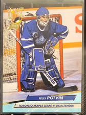 1992-93 Fleer Ultra Felix Potvin #213 Toronto Maple Leafs