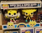 Funko Pop! Vinyl Sonic Super Tails & Super Silver 2-Pack GameStop Exclusive