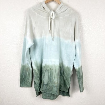 Young Fabulous & Broke Women's Medium Warren Tie Dye Oversized Pullover Hoodie