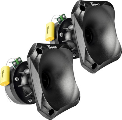2X TPT-DH175 Slim Driver Horn, 1 Inch Phenolic Driver + Plastic Slim Horn 500 Wa
