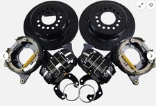 Ford 9 New Style Late Model 12 Rear Disc Brake Kit 4 Piston Black Kit