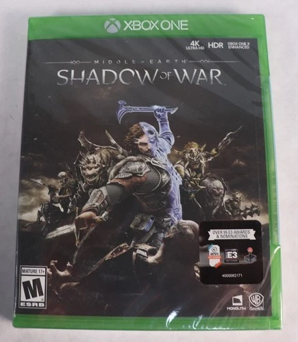 Xbox One Middle Earth Shadow of War New
