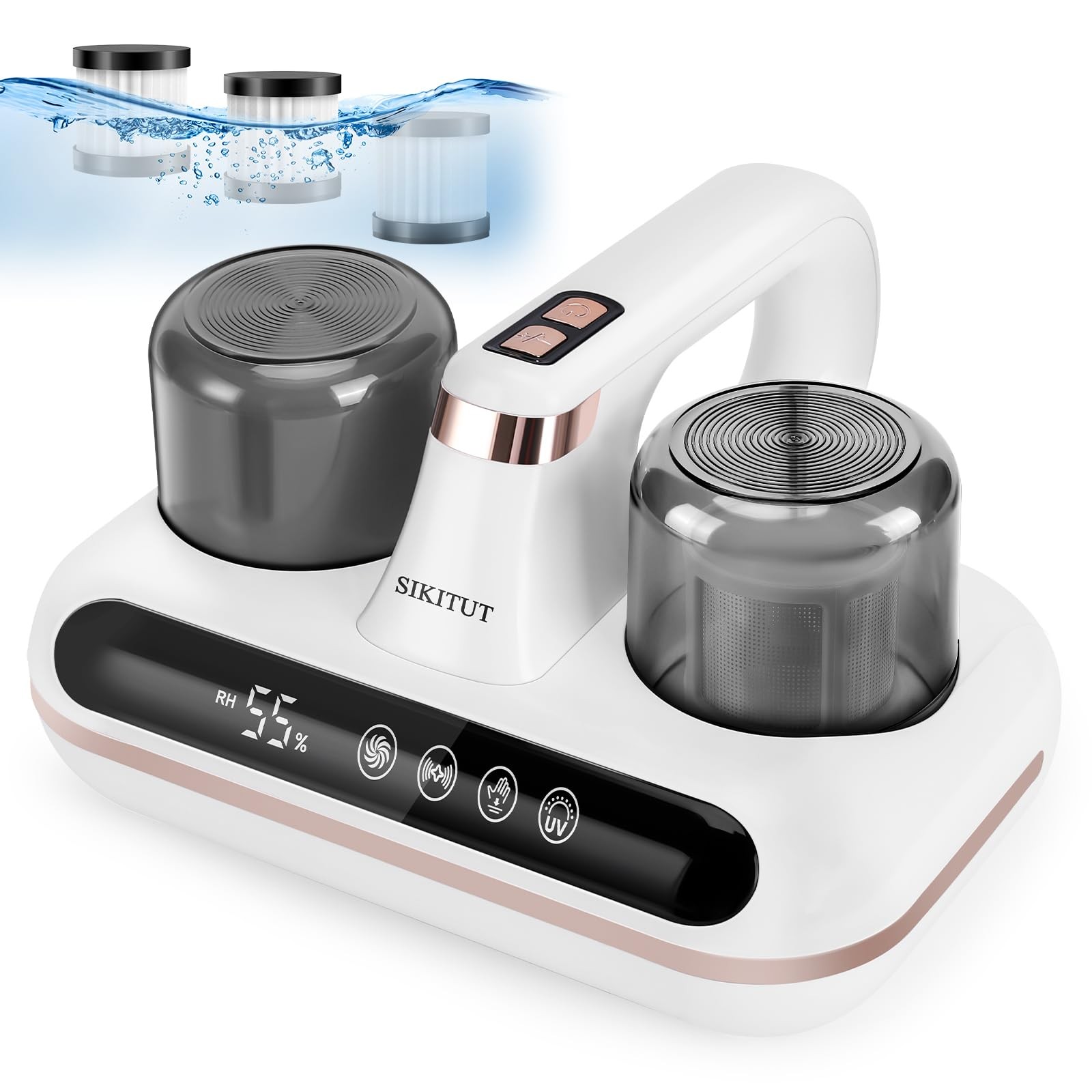 SIKITUT Aspiratore Materassi Antiacaro Professionale: 16KPa e UV-C - 1