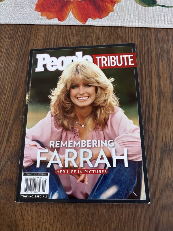 6 Mags People Tribute Remebering Farrah Faucet Her Life  In Pictures