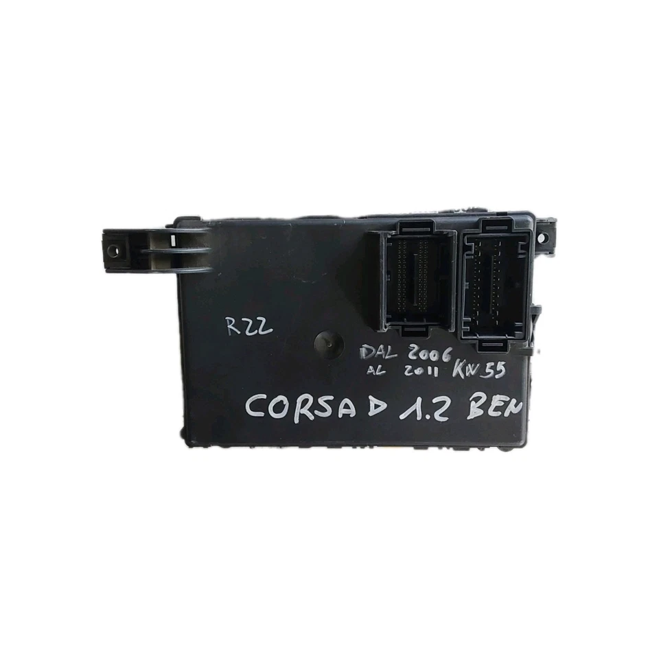 CENTRALINA MODULO UNITA BODY COMPUTER SCATOLA PORTA FUSIBILI OPEL CORSA D 06-14 - Immagine 2 di 4