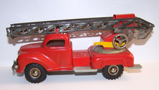 Gama Vintage US Zone Tin Fire Truck Friction Drive