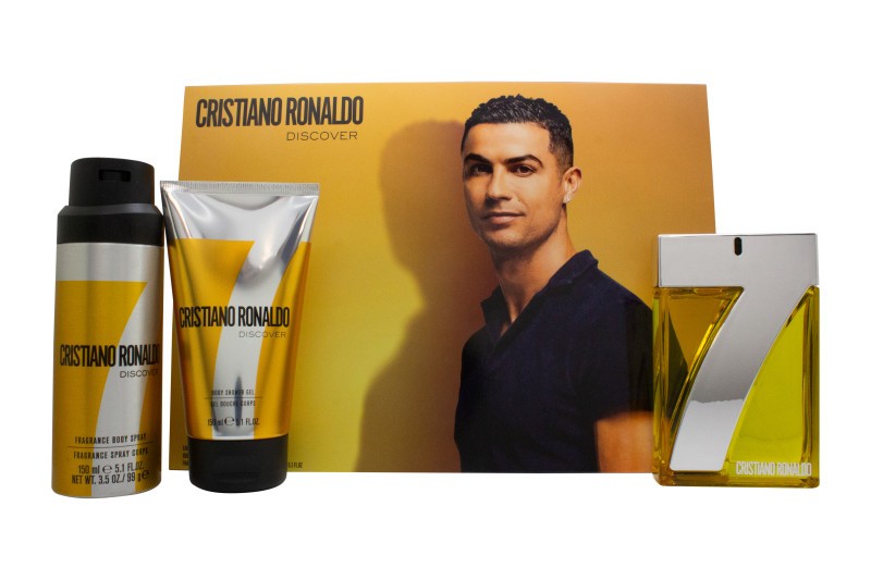 Cristiano Ronaldo Cr7 Discover Eau De Toilette Gift Set 100Ml - Image 4