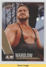 2021 Upper Deck AEW All Elite Wrestling Gold Wardlow #49 READ m4n