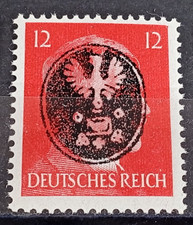 Local Poland 1945 overprint Polska Poczta MNH