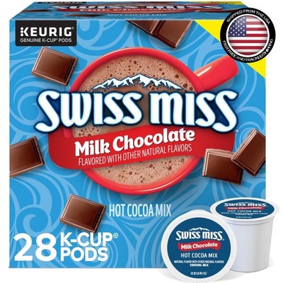 Delicious Milk Chocolate Single-Serve K-Cup Pods - 28 Count for Sweet Moments