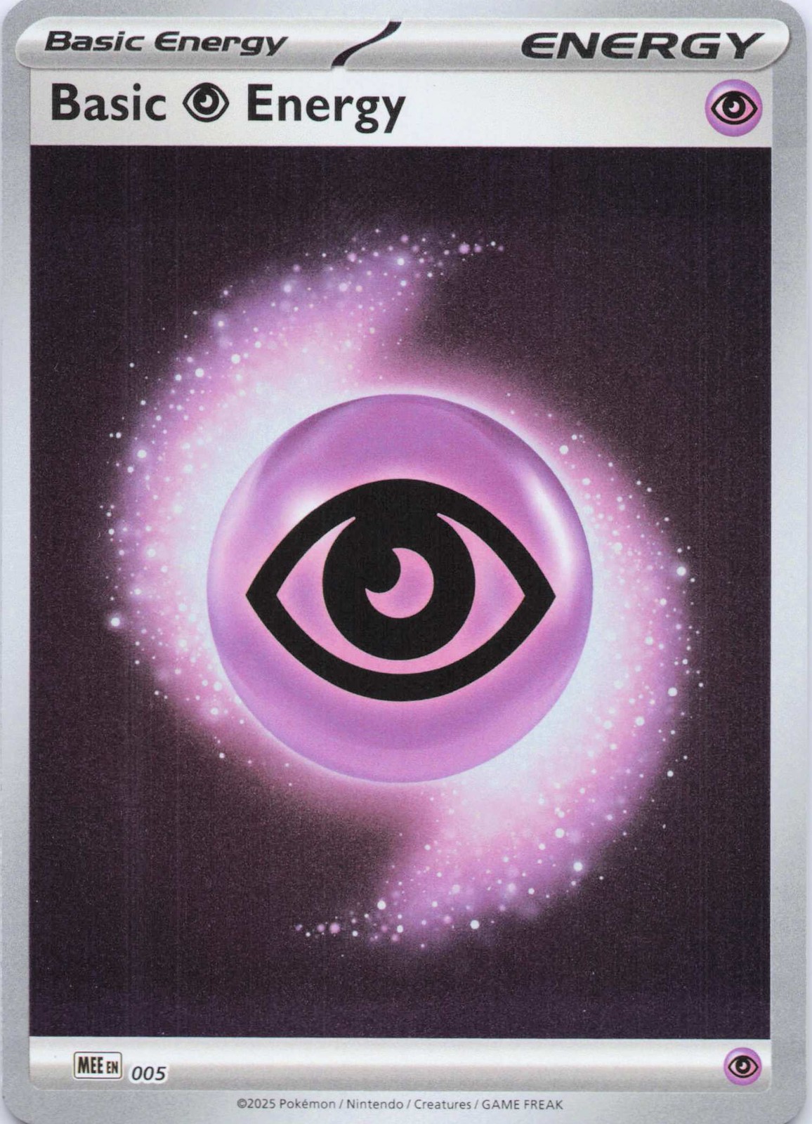 Basic Psychic Energy - 005 Common Reverse Holo MEE: Mega Evolution Energies 5 NM