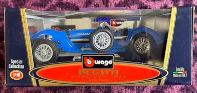 BBurago-  1934 Bugatti ''Type 59'', 1/18 Blue