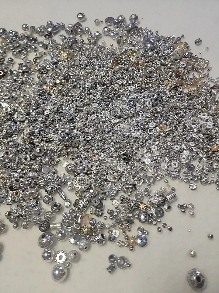 Cuentas espaciadoras de 4,0 libras para hacer joyas Foto 3 de 4