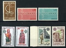 ANDORRE :  superbe lot de timbres Europa neufs** - côte de 111 €