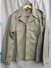 ARMÉE FRANÇAISE VESTE TREILLIS ALLÉGÉ MOD 47/53 DATÉE 1954 TAILLE M/L 