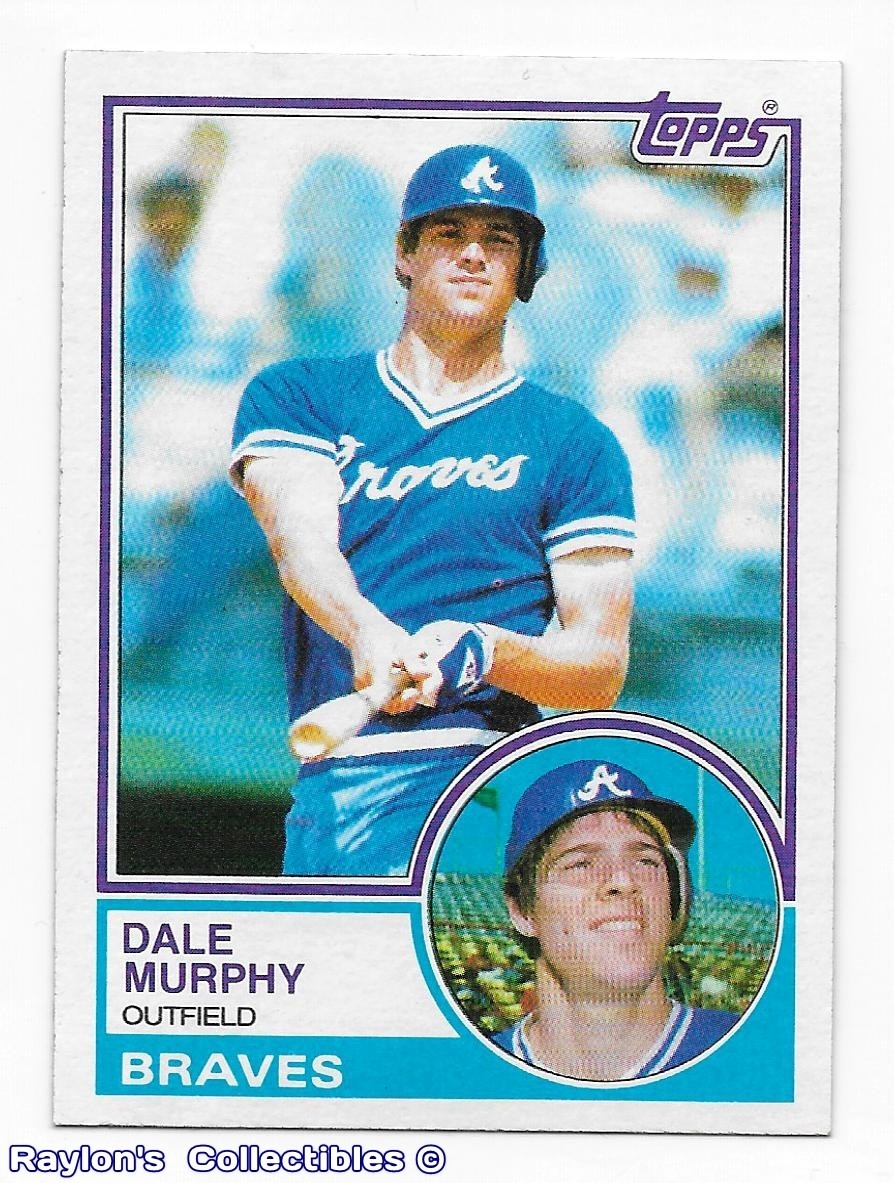 Dale Murphy #760 Baseball Cards 1983 Topps trading card — raw and PSA graded price guide