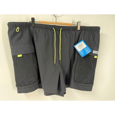 Columbia PFG Open Water Shorts Womens XXL Black Fishing Cargo Omni-Shade UPF NEW