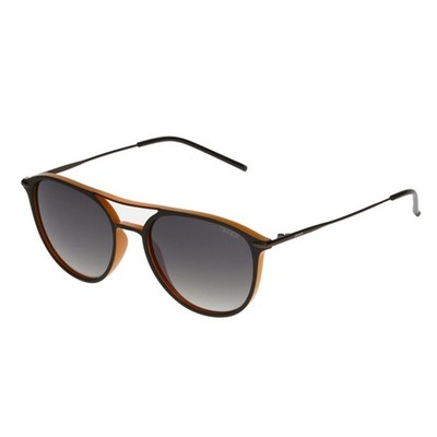 SINNER CARMEL Herren/Damen Sonnenbrille MATT DUNKELBRAUN/VERLAUF GRÜN FLASH